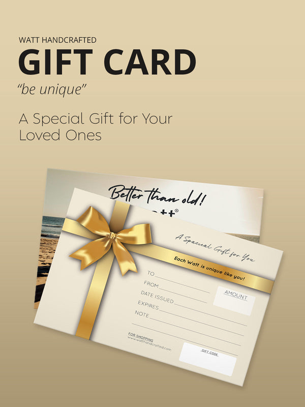 WATT HANDCRAFTED - GIFT CARD-€100